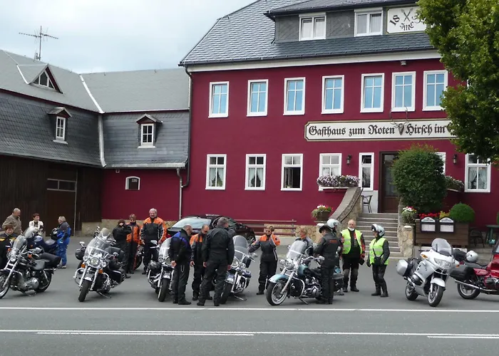 Hotel Zum Roten Hirsch Im Gruenen Wald Saalfeld Saale
