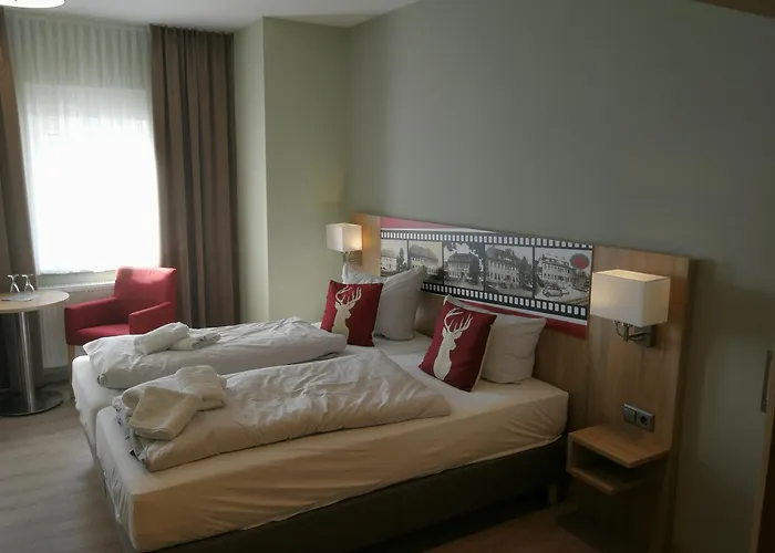 Zum Roten Hirsch Im Gruenen Wald 3* Saalfeld Saale